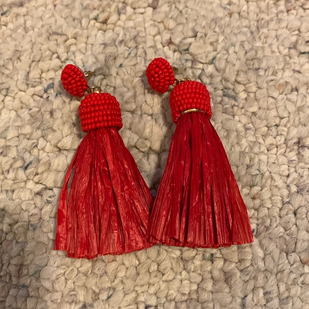 Raffia Earrings